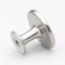 Gliderite Hardware 1-1/4 in. Satin Nickel Round Ring Cabinet Knob, 5PK 80960-SN-5 - alternate 4